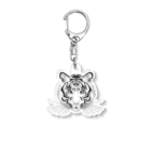 Baby Tigerのトラの顔 Acrylic Key Chain