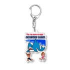 キッズモード某の恐怖！シャクトリシャーク Acrylic Key Chain