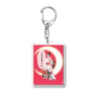 Egg_boloの月1 Acrylic Key Chain