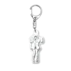 evaの女の子　おばけごっこ Acrylic Key Chain