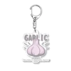 イラスト MONYAAT のCT179 にんにく*GARLIC*B*st Acrylic Key Chain