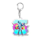 鶏川不二夫屋さんのJOSHU（爆破） Acrylic Key Chain