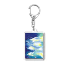 sketchbook shopの青の淵 Acrylic Key Chain