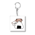 Meowのおにぎり Acrylic Key Chain