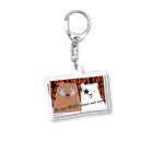 シロクマ商店のKISSクマ Acrylic Key Chain