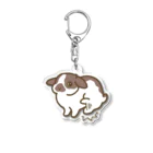 大賀一五の店のアングリーバニーLのDAN Acrylic Key Chain