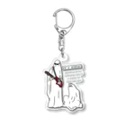 シロクマ商店のNOBODY-おんがく Acrylic Key Chain