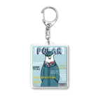 シロクマ商店のおしゃれクマ Acrylic Key Chain