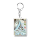 nidan-illustrationの"女雪宮・冬" #1 Acrylic Key Chain