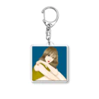 suのロングヘア子 Acrylic Key Chain