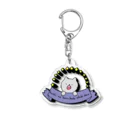 wuchan's shopの星の数ほどあくび出る Acrylic Key Chain