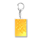 moiのBUBBLE［］ORANGE Acrylic Key Chain