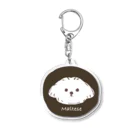 suzumaruのゆるマルチーズ Acrylic Key Chain