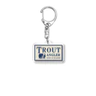 渓流釣り倶楽部のTROUT ANGLER Acrylic Key Chain