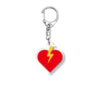 rabbiのハート - heart Acrylic Key Chain