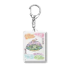 ねんこね。未来子の吉祥簑亀　健康長寿祈願 Acrylic Key Chain