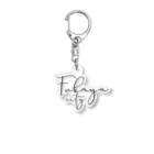 big earth designのFukaya City Acrylic Key Chain