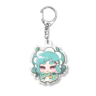 乱夢 りぽの乱夢りぽチャイナメイド Acrylic Key Chain