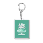 iyokan_kayoのシロクマ Acrylic Key Chain