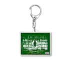 aGAP Originalの緑の襖と出口 Acrylic Key Chain