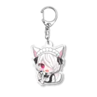 na〜♪のゲーマーねこメイドちゃん Acrylic Key Chain