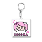 初恋ここなハッピーファクトリーのドットここたん🎀💌 Acrylic Key Chain