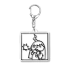 チビ画伯＋チビママのCUTE DEMON Acrylic Key Chain