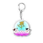 Yuko’ｓ Galleryの【開運祈願】丑年生まれ守護梵字タラーク Acrylic Key Chain