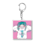 CARPE DIEMのストリートガール Acrylic Key Chain