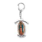 FIDES et VERITASのグアダルーペの聖母、我らのために祈り給え Acrylic Key Chain