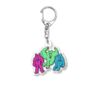 はるやんのsuper macho boys Acrylic Key Chain