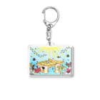 I-z-m-y's worksの光射す海 ～in パラダイス～ Acrylic Key Chain