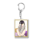 lanixのクッションYellow Acrylic Key Chain