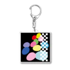 Blupiggの光の行進 Acrylic Key Chain