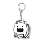 イラスト MONYAAT のやるきボタン*Kyu-9-*st*ak Acrylic Key Chain