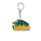 あめみやのWANIワニ Acrylic Key Chain