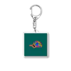 ベージュの帽子 official goodsのレゲェかよ (兵頭) Acrylic Key Chain