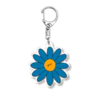 maricos shopのblue flower アクリルキーホルダー