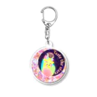 ウロコインコの旅暮らしのSweet star Acrylic Key Chain