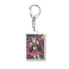 KumaKumaのkumakuma  鬼っ娘(おにっこ) Acrylic Key Chain