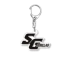 下町ゴリラズ 公式ショップ🏈のSGロゴ（黒） Acrylic Key Chain