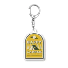 akiemon5963のHappy Camper アクリルキーホルダー