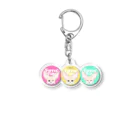 けだまふぁくとりーのフェネックスリーフェイス Acrylic Key Chain