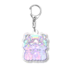 ほっぺ☆屋 Ｐｕｋｕの多頭飼い☆NEO Acrylic Key Chain