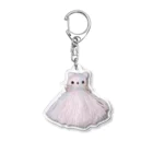 毛玉商店の毛玉猫 Acrylic Key Chain