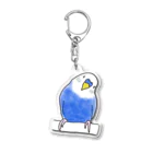 ぴぃのインコちゃん！ Acrylic Key Chain