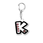 K.CAMPのKアクリルキーホルダー Acrylic Key Chain