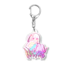 えひめのみかん箱のHAYONERO Acrylic Key Chain