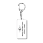 “すずめのおみせ” SUZURI店の人生は知らないことを知るためにある。 Acrylic Key Chain