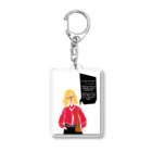 スニーカーマフィアSHOPの“YABAJO”パート① 「Shirigaru woman」 Acrylic Key Chain